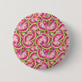 Badge Rond 5 Cm Bouton surprise de pastèque (Devant)