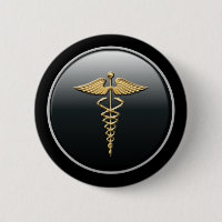 Bouton Symbole du médecin