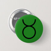 Badge Rond 5 Cm Bouton Taureau (Devant & derrière)