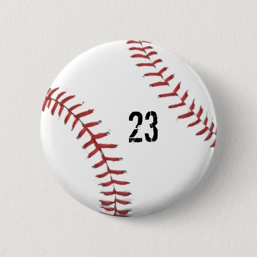 Badge Rond 5 Cm bouton Thème de baseball (Devant)