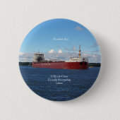 Badge Rond 5 Cm Bouton Thunder Bay (Devant)