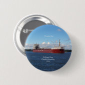 Badge Rond 5 Cm Bouton Thunder Bay (Devant & derrière)