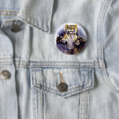 Badge Rond 5 Cm Bouton Tiger (En situation)