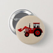 Badge Rond 5 Cm Bouton Tracteur (Devant & derrière)