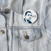 Badge Rond 5 Cm Bouton triste d'Obama (En situation)