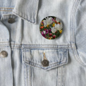 Badge Rond 5 Cm Bouton Tulipes (En situation)