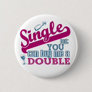 Badge Rond 5 Cm Bouton UNIQUE