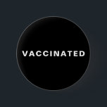 Badge Rond 5 Cm Bouton vaccin contre le virus 19<br><div class="desc">Montrez votre soutien. Montre que tu t'en soucies. Montrez que vous êtes complètement vacciné contre le virus du 19.</div>