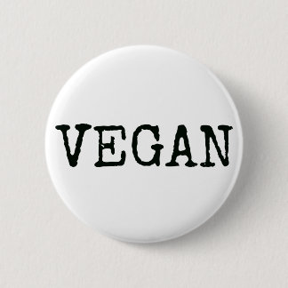Badge Rond 5 Cm Bouton végétalien