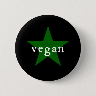 Badge Rond 5 Cm Bouton végétalien