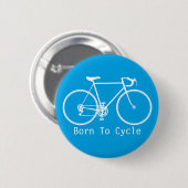 Badge Rond 5 Cm Bouton Vélo (Devant & derrière)