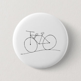Badge Rond 5 Cm Bouton Vélo avec siège enfant