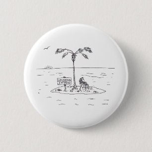 Badge Rond 5 Cm Bouton Verrouillage forcé