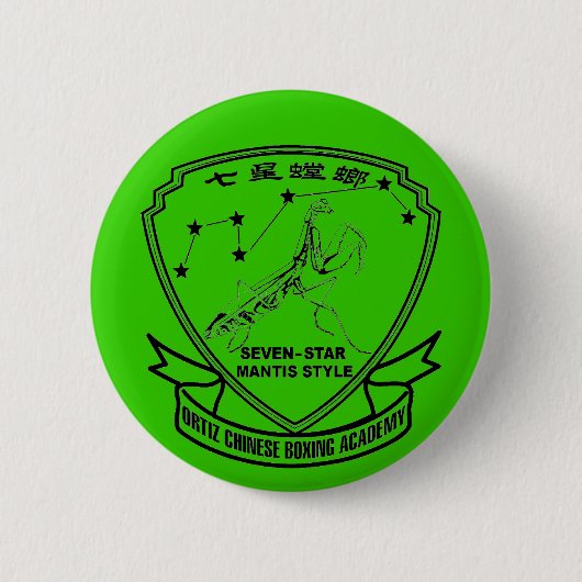 Badge Rond 5 Cm Bouton vert d'OCBA (Devant)