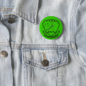 Badge Rond 5 Cm Bouton vert d'OCBA (En situation)