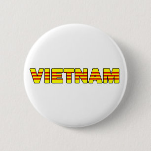 Badge Rond 5 Cm Bouton Vietnam