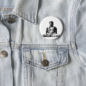Badge Rond 5 Cm Bouton vintage de Bouddha (En situation)