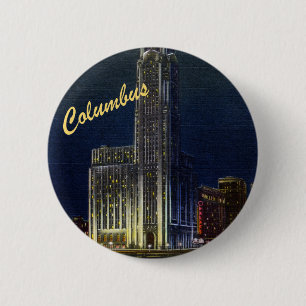 Badge Rond 5 Cm Bouton Vintage de nuit de la Citadelle
