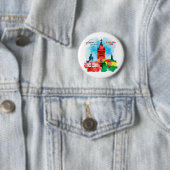 Badge Rond 5 Cm Bouton Visiiion (En situation)