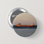 Badge Rond 5 Cm Bouton Wilfred Sykes (Devant & derrière)