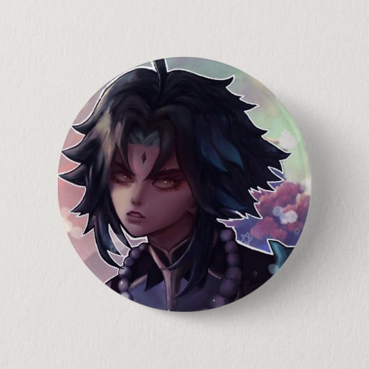 Badge Rond 5 Cm Bouton Xiao (Devant)