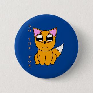 Badge Rond 5 Cm Bouton Zack Dragonblade - Bo the Fox