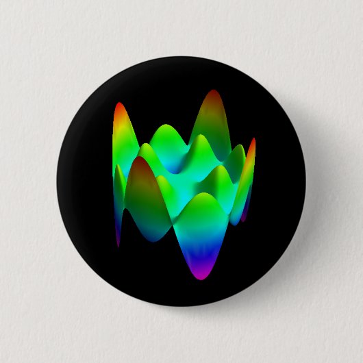 Badge Rond 5 Cm Bouton : Zernike Z polynôme (8,4) (Devant)