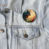 Badge Rond 5 Cm Boutons  (En situation)