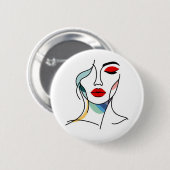 Badge Rond 5 Cm Boutons (Devant & derrière)