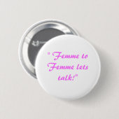 Badge Rond 5 Cm boutons (Devant & derrière)
