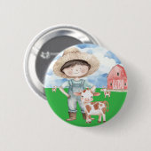 Badge Rond 5 Cm Boutons (Devant & derrière)