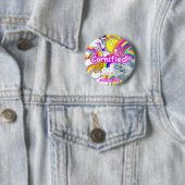 Badge Rond 5 Cm Boutons ! (En situation)