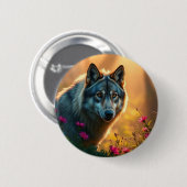 Badge Rond 5 Cm Boutons  (Devant & derrière)