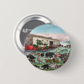 Badge Rond 5 Cm Boutons Arche de Noé (Devant & derrière)