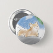 Badge Rond 5 Cm boutons chat (Devant & derrière)