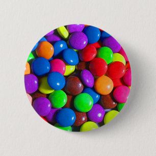 Badge Rond 5 Cm Boutons colorés de je-sais-tout