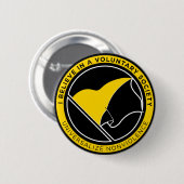 Badge Rond 5 Cm Boutons de drapeau d'AnCap (Devant & derrière)