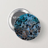 Badge Rond 5 Cm Boutons de granit bleu (Devant & derrière)
