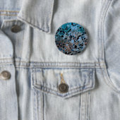 Badge Rond 5 Cm Boutons de granit bleu (En situation)
