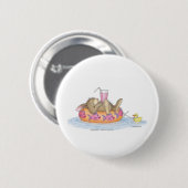 Badge Rond 5 Cm Boutons de HappyHoppers® (Devant & derrière)