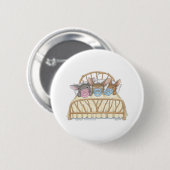 Badge Rond 5 Cm Boutons de HappyHoppers® (Devant & derrière)