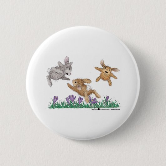 Badge Rond 5 Cm Boutons de HappyHoppers® (Devant)