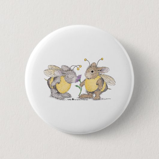 Badge Rond 5 Cm Boutons de HappyHoppers® (Devant)