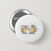 Badge Rond 5 Cm Boutons de HappyHoppers® (Devant & derrière)