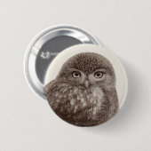 Badge Rond 5 Cm Boutons de hibou de bébé (Devant & derrière)