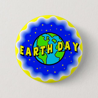 Badge Rond 5 Cm Boutons de jour de la terre
