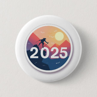 Badge Rond 5 Cm Boutons de logo 2025
