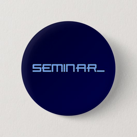 Badge Rond 5 Cm Boutons de logo de séminaire (Devant)
