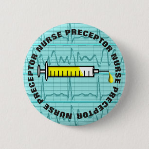 Badge Rond 5 Cm Boutons de maître d'infirmière