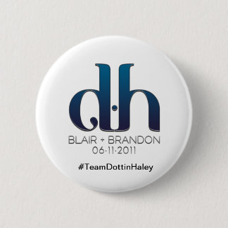 Badge Rond 5 Cm Boutons de monogramme